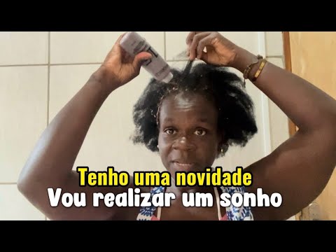 A DECISÃO FOI MINHA - PINTEI O CABELO - NÃO DEU CERTO  thumbnail