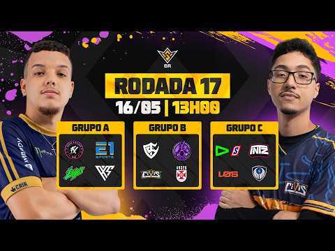 ?FFWS BR ? RODADA 17 - GRUPOS A, B e C | FREE FIRE AO VIVO? #freefire thumbnail
