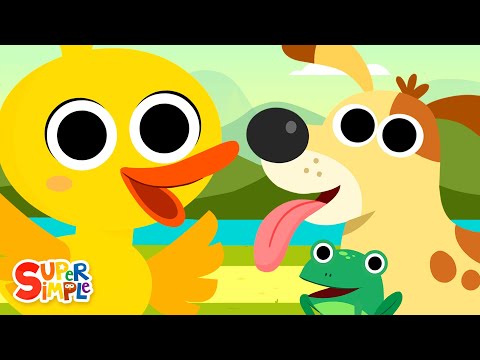 If I Were a Duck | Animal Sounds | Quack! Moo! Ribbit! | Super Simple Songs thumbnail