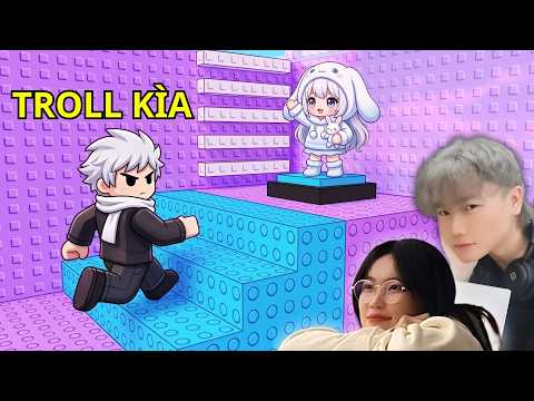 Đỗ Phước giúp Yinem Leo Tháp Đồng Đội và bị TROLL liên tục | Roblox Teamwork Tower Obby thumbnail