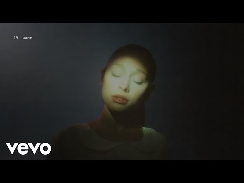Ariana Grande - warm (lyric visualizer) thumbnail
