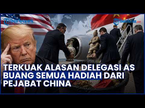 Terkuak Alasan Delegasi AS Buang Semua Hadiah Barang dari Pejabat China, Trump Was was Dimata-matai thumbnail