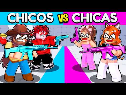 EQUIPO de CHICOS vs CHICAS en ROBLOX RIVALS 😎💥 SILVIOGAMER en ROBLOX thumbnail