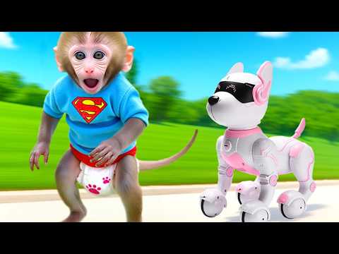 Monkey Baby Bon Bon gets tricked by a witch—then a ghost toilet and a robot dog chase him thumbnail