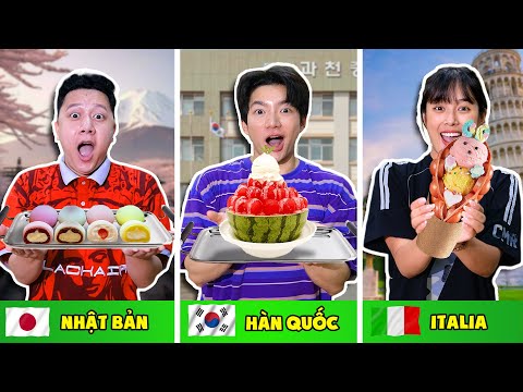 Cuộc Thi Ăn Kem Các Nước Độc Lạ Trên Thế Giới! thumbnail