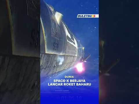 DUNIA | SpaceX berjaya lancar roket baharu thumbnail
