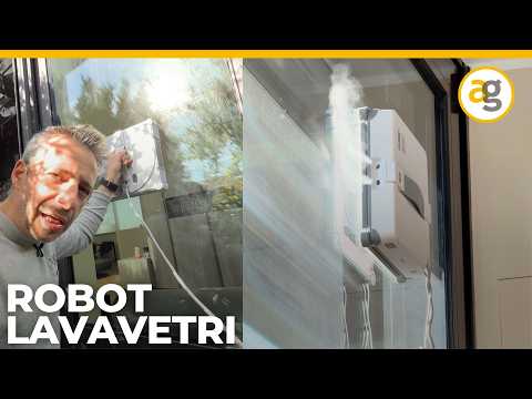 ROBOT LAVAVETRI ZERO SBATTI (Panno AUTOLAVANTE). Recensione ECOVACS WinBot W3 omni e Mini 2 thumbnail