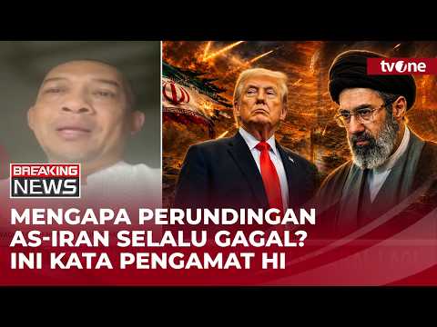 Perundingan Iran-AS Gagal Lagi, Pengamat HI: Uranium & Hormuz jadi Titik Krusial | Breaking News thumbnail