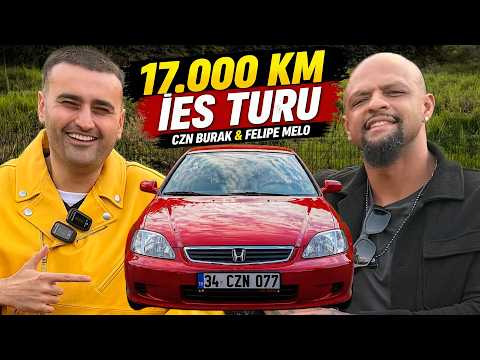 Felipe Melo Restoranıma Ziyarete Geldi - 17.000 KM'deki Honda Civic ile Piyasa Yaptık | CZN Burak thumbnail