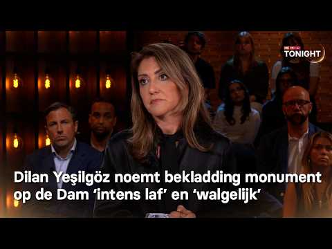 Dilan Yeşilgöz woedend over bekladding op de Dam | RTL Tonight thumbnail