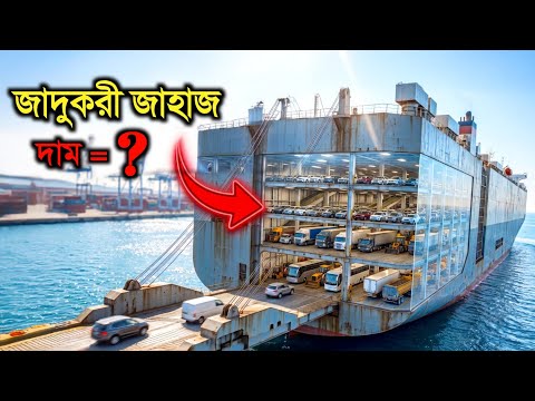 ১টি জাহাজে ৯০০০ গাড়ি কিভাবে সফর করে..! ? ||  Amazing Technology | Biggest bull 2026 | Dipjol Cow thumbnail