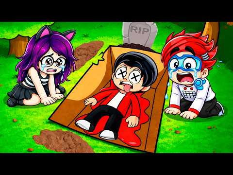 Encontramos ESTO ENTERRADO en NUESTRO PATIO TRASERO en BROOKHAVEN ROBLOX con MI FAMILIA thumbnail