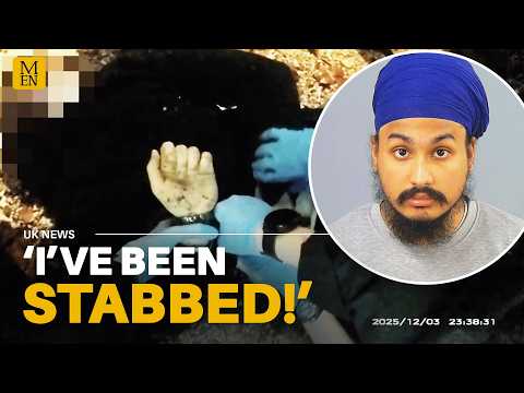 CHILLING Bodyworn video of Henry Nowak being handcuffed AFTER being FATALLY stabbed by Vickrum Digwa thumbnail