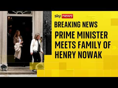 Henry Nowak's family leave No 10 after meeting with Starmer thumbnail