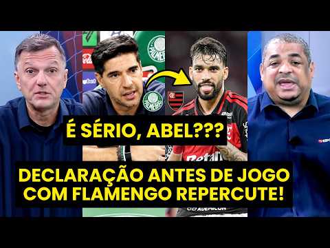 RIDÍCULO? "Isso que o ABEL FALOU antes do jogo com o FLAMENGO é..." E essa DECLARAÇÃO no PALMEIRAS? thumbnail