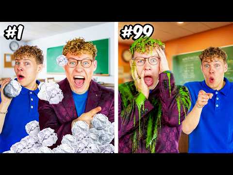 Wij Werden 100 Keer Uit de Klas Gestuurd in 24 UUR! 😳 thumbnail