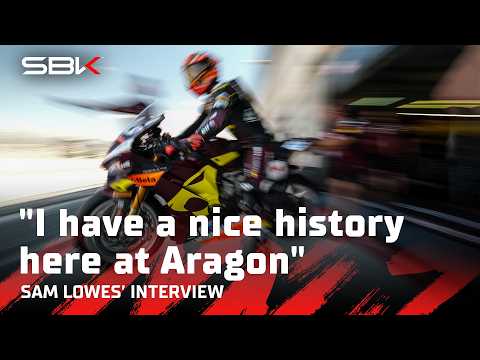 Sam Lowes ends Friday in a high note after FP1 crash 📈 | 2026 #AragonWorldSBK 🇪🇸 thumbnail