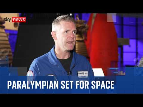 British ex-Paralympian set to be first physically impaired person to live and work in space thumbnail