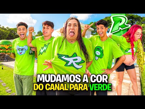 TROCAMOS A COR DO CANAL PARA VERDE *A Emily surtou ? thumbnail