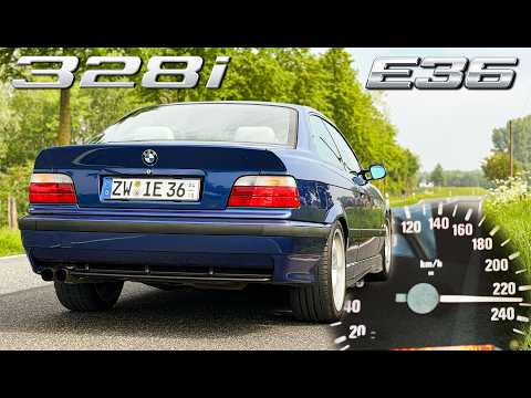 BMW E36 328i // 0-100 100-200 TOP SPEED POV & SOUND thumbnail