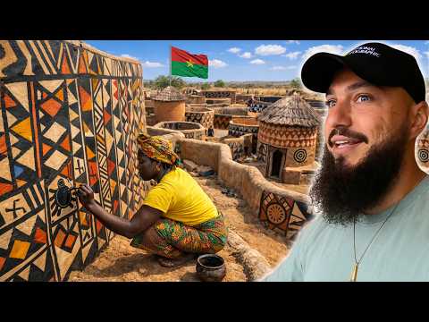 Over 500 Years Old Painted Houses of Tiébélé - A Living Canvas of Kassena Culture, Burkina Faso 🇧🇫 thumbnail