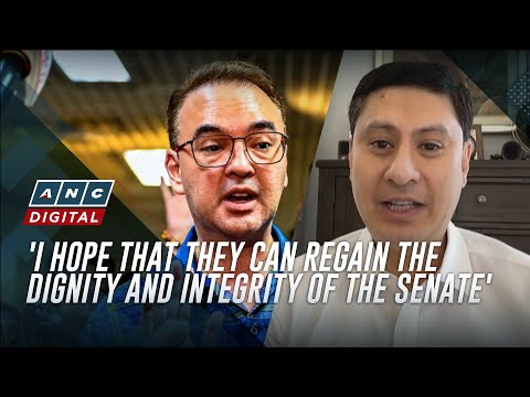 'Nakakahiya, nakakagalit!: Defensor reacts to Senate chaos | ANC thumbnail