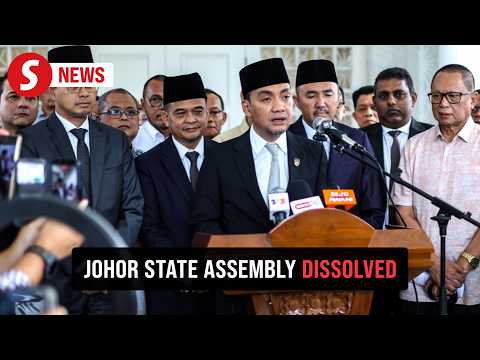 Johor state assembly dissolved, paving way for 16th state polls thumbnail