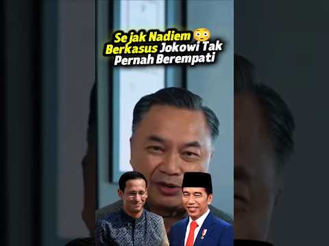 Sejak Nadiem Berkasus Jokowi Tak Pernah Berempati ? thumbnail