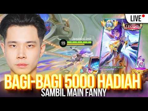 🔴 LIVE | EX TOP 1 GLOBAL FANNY REVIEW SKIN LEGEND + HANDCAM thumbnail