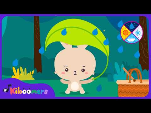 Sunny Rainy Snowy Windy | The Weather Song for Kids 🌞🌧️❄️💨 By The Kiboomers thumbnail