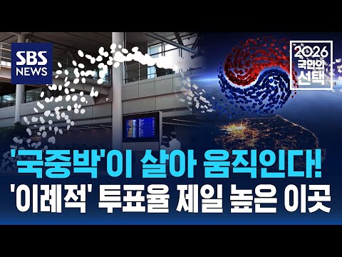 움직이는 '반가사유상' "박물관이 살아있다"..'이례적' 투표율 제일 높은 이곳 (thanks to BTS) / SBS / 2026 국민의 선택 thumbnail
