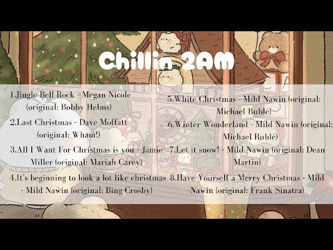 [ playlist ]  English Christmas songs covers ~ Chillin 2AM thumbnail