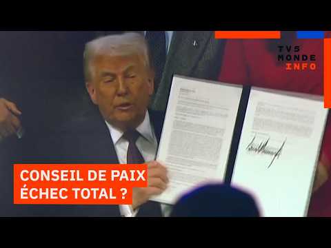 Conseil de paix pour reconstruire Gaza : Les caisses sont vides thumbnail