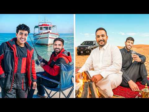 البر🏜️ Vs البحر🌊 مع اعضاء باور thumbnail