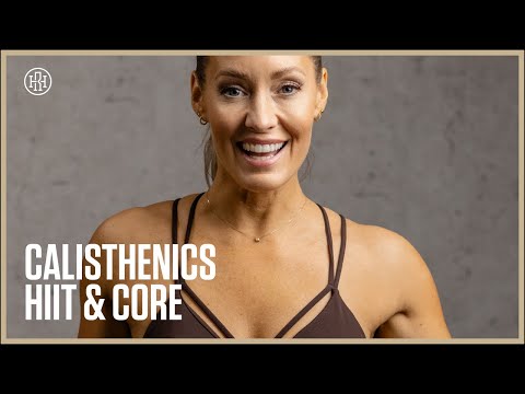 40 MIN Full Body Calisthenics (HIIT & Core) // Day 48: HR12WEEK 5.0 thumbnail