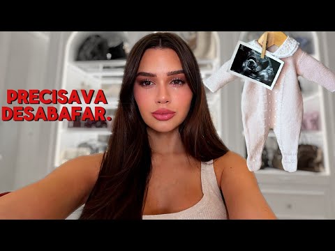 ABRINDO MEU CORAÇÃO na minha PRIMEIRA GRAVIDEZ... thumbnail
