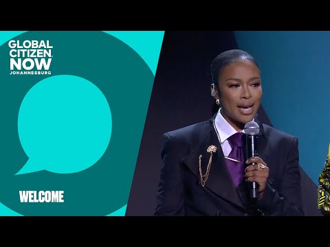 Nomzamo Mbatha and Chebet Chikumbu Welcome Guests | Global Citizen NOW: Johannesburg 2025 thumbnail