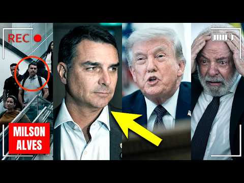 SURTO COMEÇA com Flávio já nos EUA e Trump lança ATAQUE BRUTAL!!! thumbnail