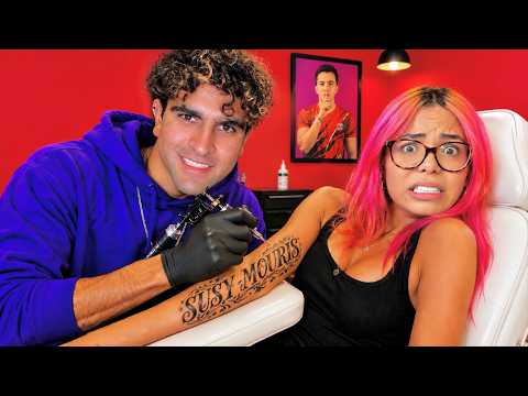 TATUÉ A 100 YOUTUBERS EN UN DÍA thumbnail