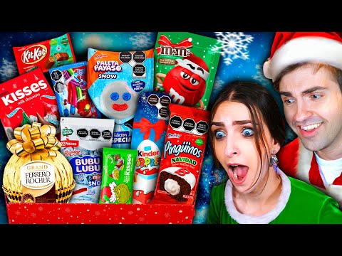 PROBANDO DULCES NAVIDEÑOS con MI HERMANA  !! ??? thumbnail