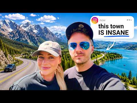 We Drove Across the Canadian Rockies to Reach This Beautiful Town 🇨🇦 thumbnail