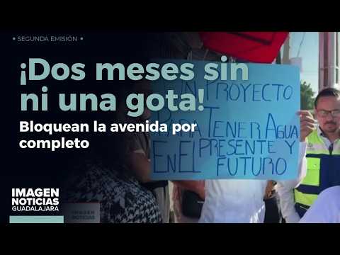 Vecinos de 50 colonias cierran la Av. López Mateos en Zapopan por falta de agua | Noticias GDL thumbnail