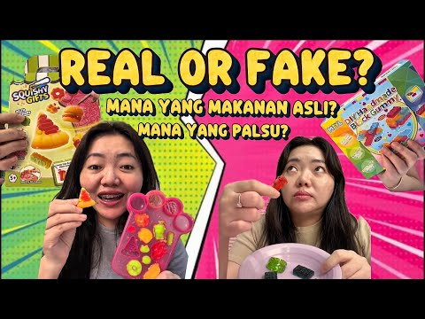 MANA YANG ASLI? MANA YANG PALSU? #dewivanow #barangunik #jajananunik  thumbnail