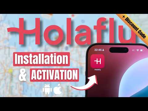 Holafly eSIM Setup – Install & Activate on iPhone or Android | Step-by-Step Tutorial thumbnail