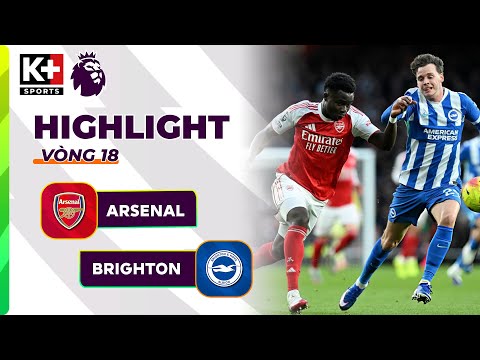 ARSENAL - BRIGHTON: THẮNG LỢI QUAN TRỌNG, VŨ KHÍ ĐÁ PHẠT GÓC ĐƯỢC PHÁT HUY | NGOẠI HẠNG ANH 25-26 thumbnail