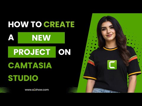 How to Create a New Project in Camtasia Studio thumbnail