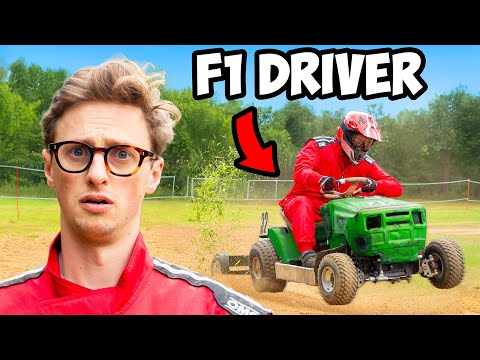 I Snuck A F1 Driver Into A Fake Grand Prix thumbnail