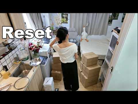 Turning My Small Apartment Into a Home for Under $100 | Living Alone in China ?? Vlog thumbnail