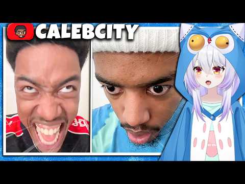 This Guy is HILARIOUS! Vtuber Reacts to CalebCity for the First Time! thumbnail