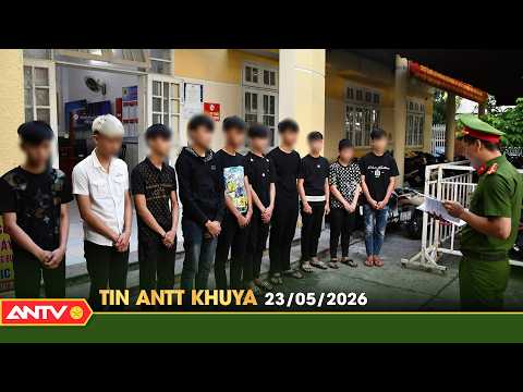 Tin tức an ninh trật tự nóng, thời sự Việt Nam mới nhất 24h khuya ngày 23/5 | ANTV thumbnail